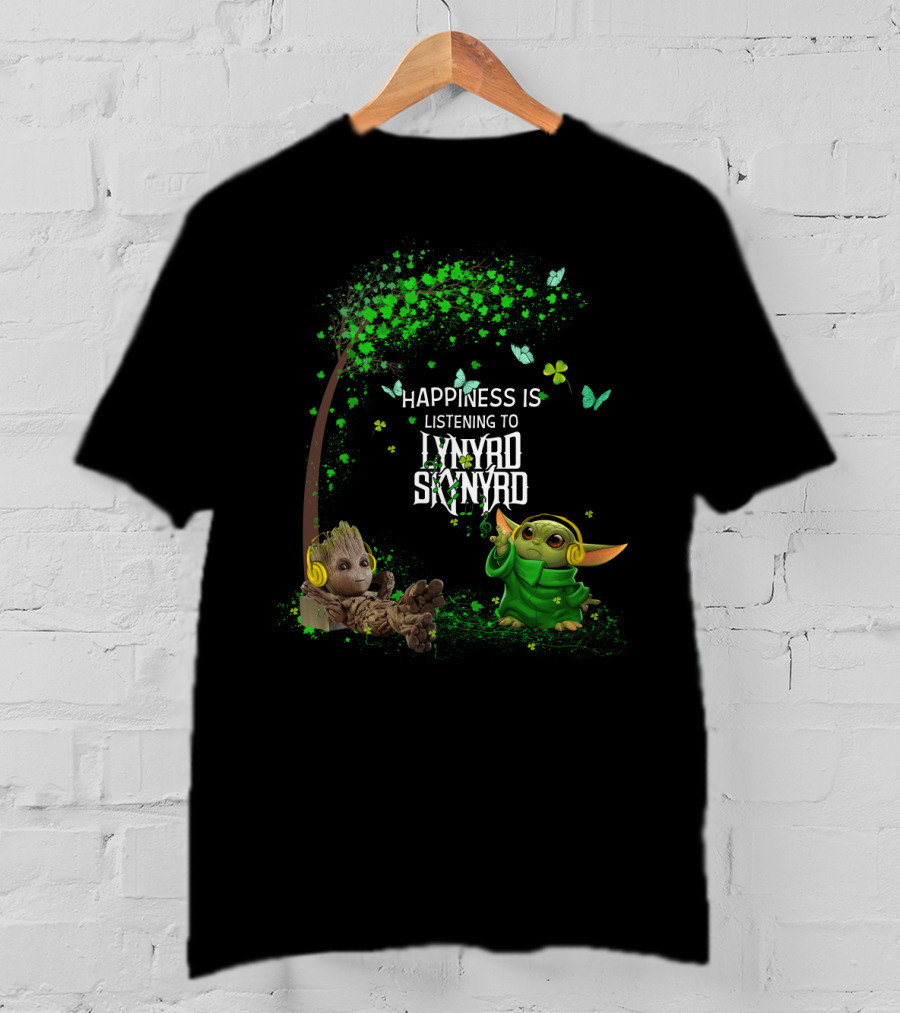 Happiness Is Listening To Lynyrd Skynyrd T-Shirt