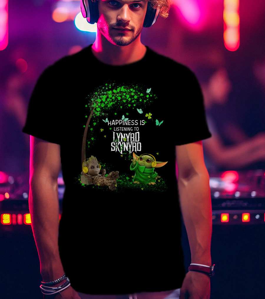 Happiness Is Listening To Lynyrd Skynyrd T-Shirt
