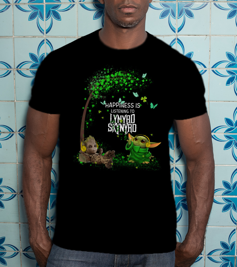 Happiness Is Listening To Lynyrd Skynyrd T-Shirt
