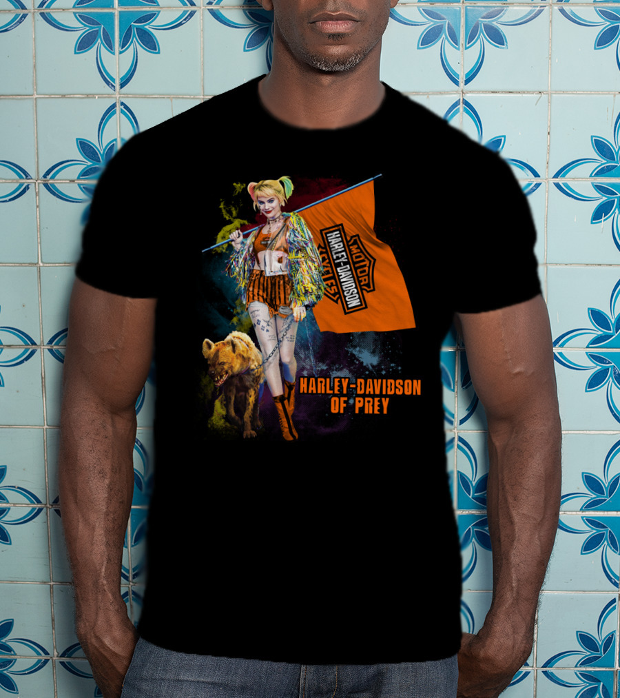 Harley Davidson Of Prey Cycle Fest Harley Quinn T-Shirt