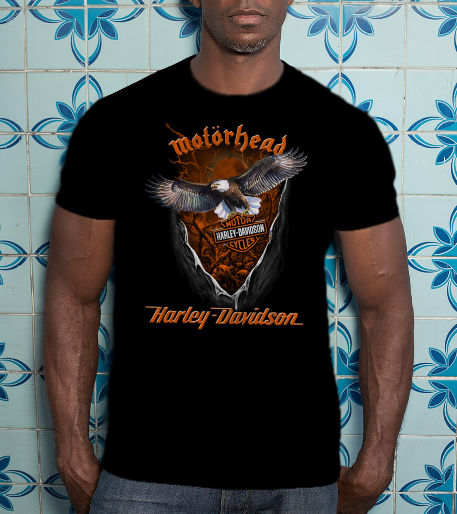 Motörhead Harley Davidson Eagle T-Shirt
