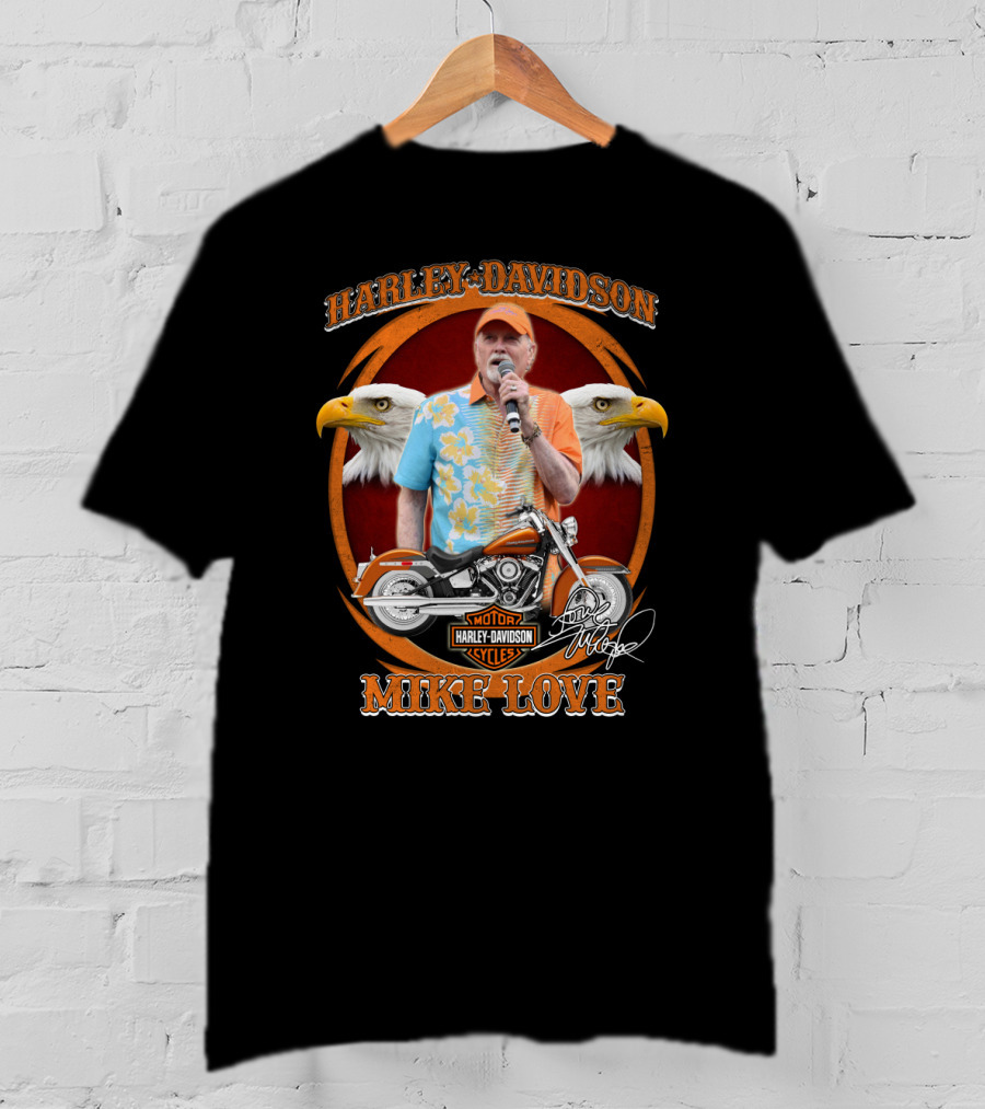 Harley Davidson Motor Cycles Mike Love T-Shirt