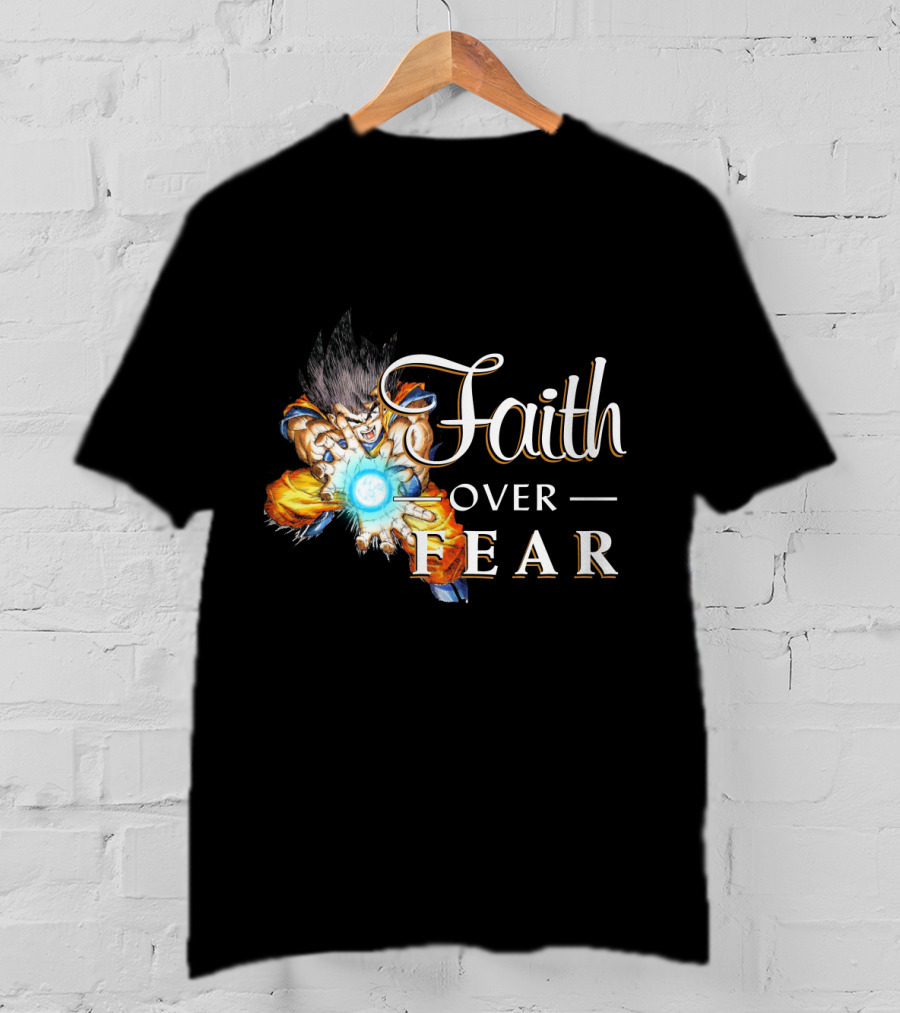 Faith Over Fear GK Dragon Energy Power_ball T-Shirt