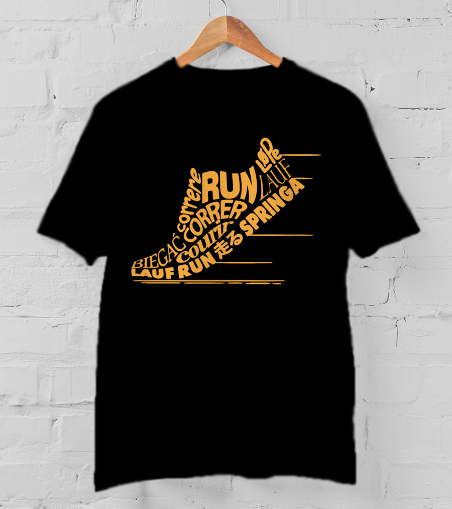Worldwide Run Funny Running Lauf Correr Springa Corret Lepe T-Shirt