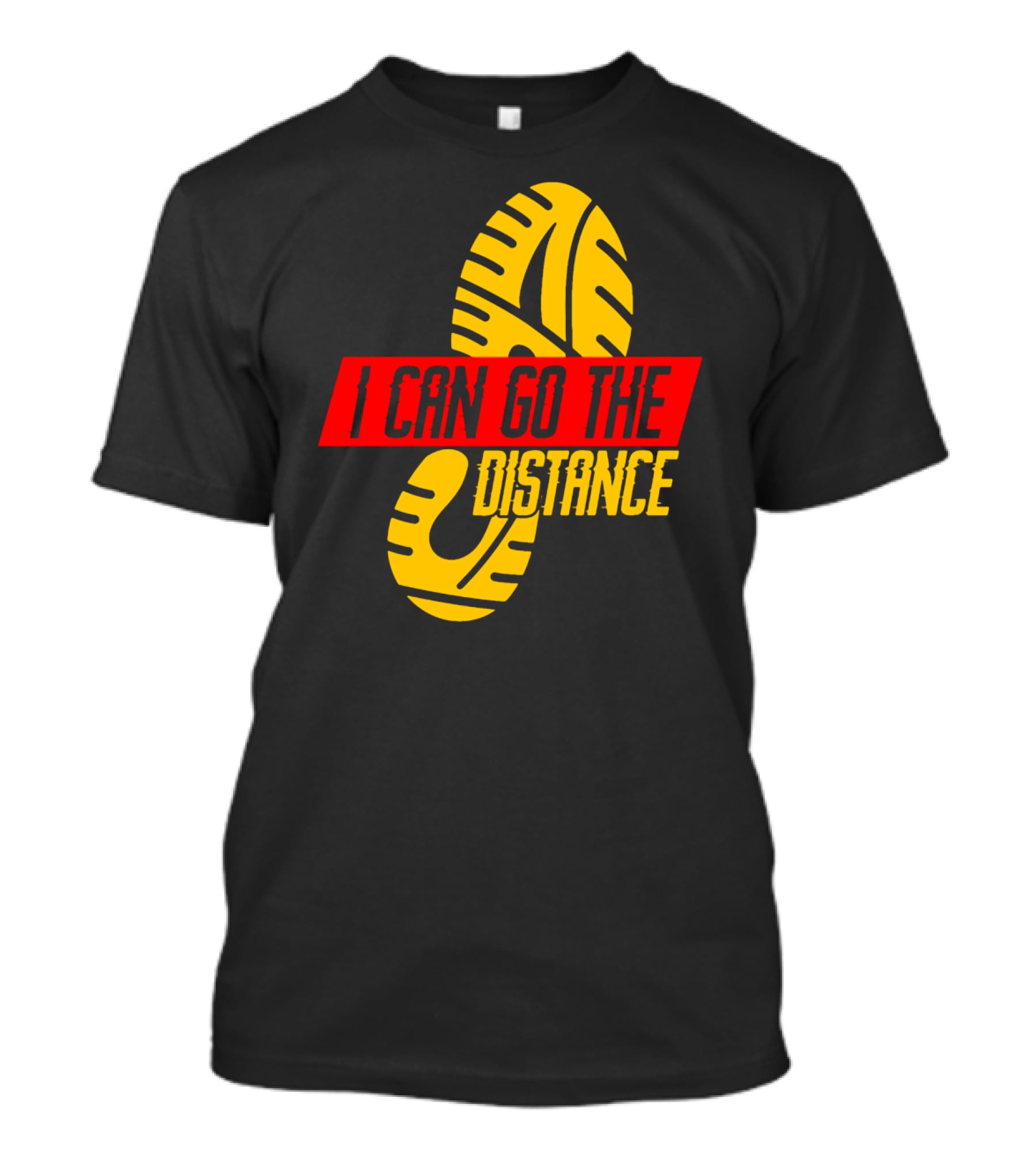 I Can Go The Distance Runner Running Coach Fan Lover Sport T-Shirt