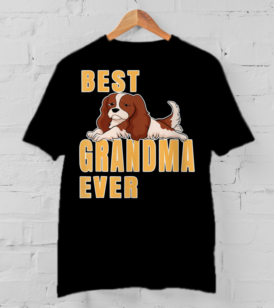 Best Cavalier King Charles Spaniel Grandma Ever T-Shirt