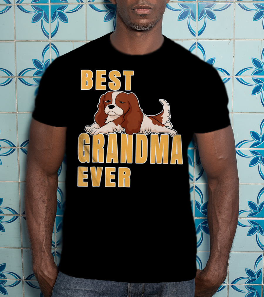 Best Cavalier King Charles Spaniel Grandma Ever T-Shirt