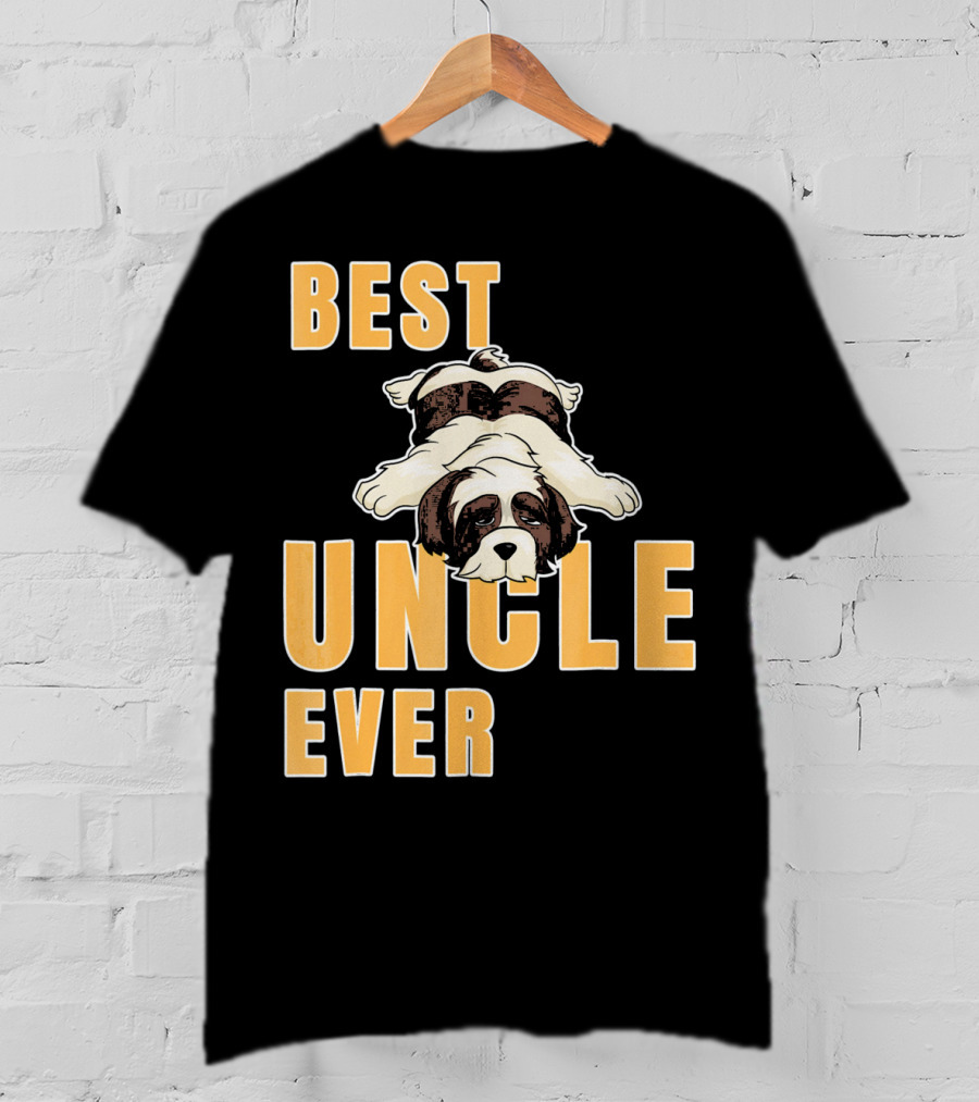 Best Shih Tzu Uncle Ever Dog T-Shirt