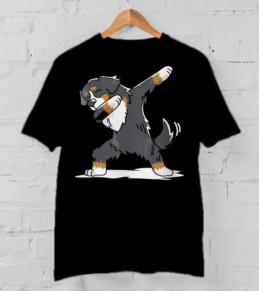 Cavalier King Charles Spaniel Dabbing Shetland Dog T-Shirt