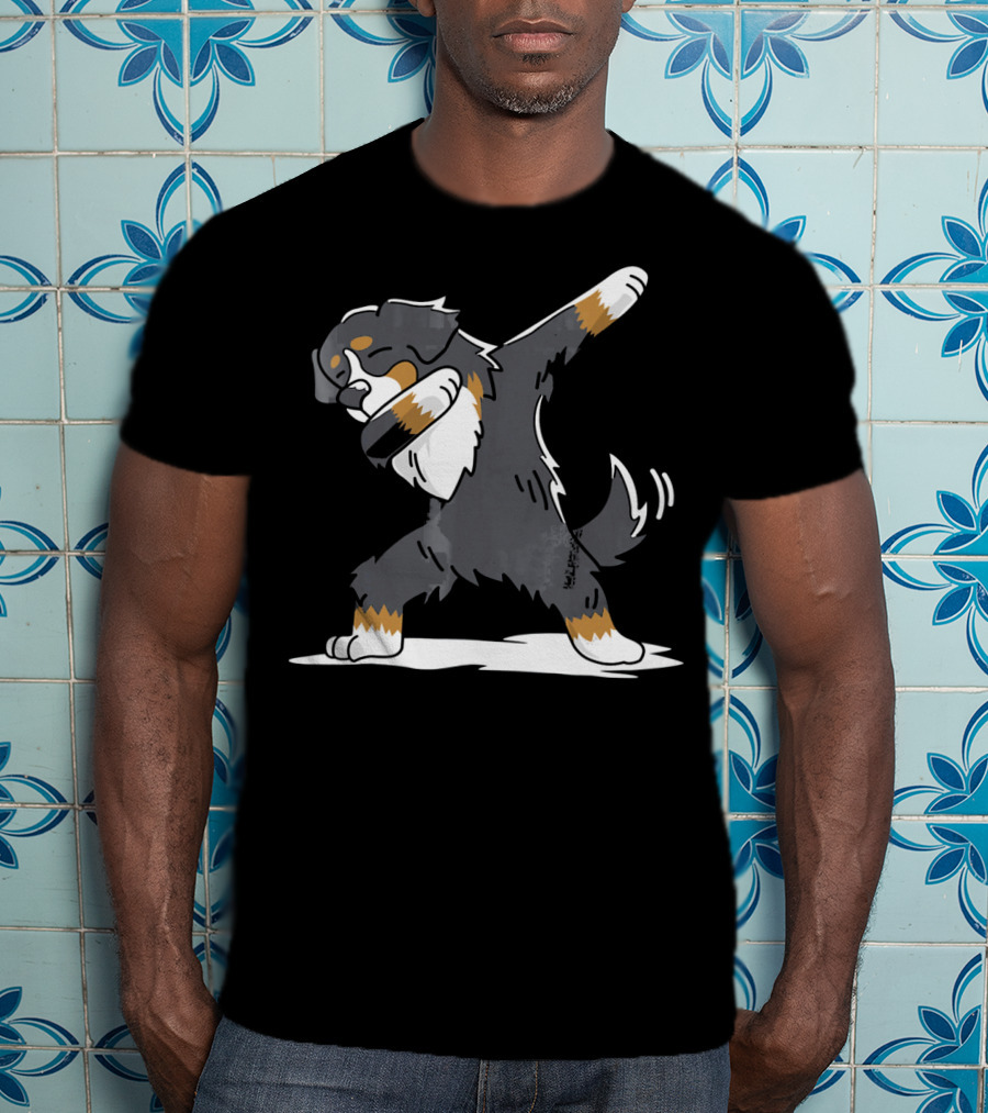 Cavalier King Charles Spaniel Dabbing Shetland Dog T-Shirt