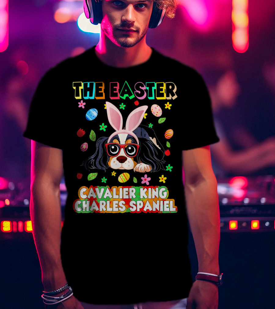 The Easter Cavalier King Charles Spaniel T-Shirt