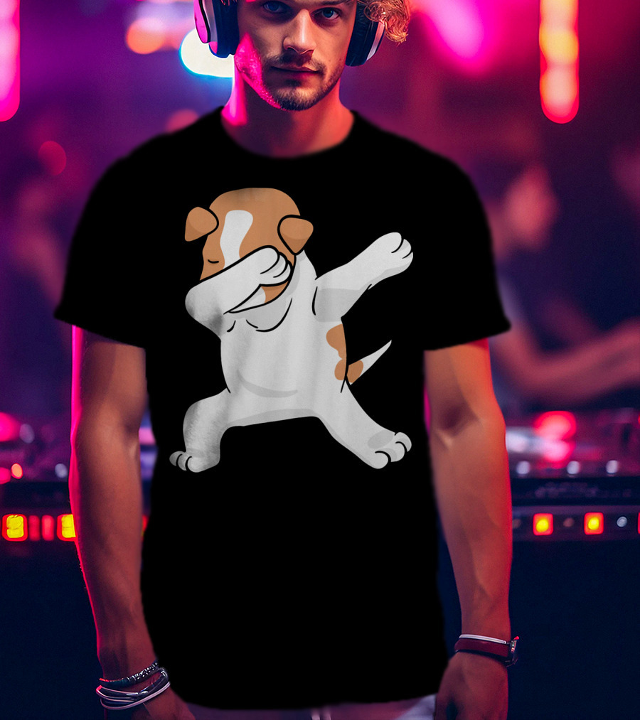 Dabbing Jack Russell Terrier Dab Dance Pose T-Shirt