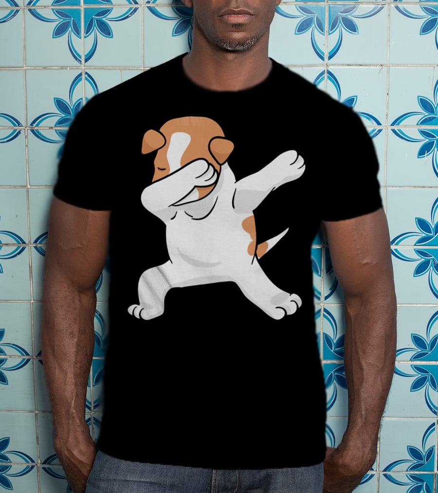 Dabbing Jack Russell Terrier Dab Dance Pose T-Shirt