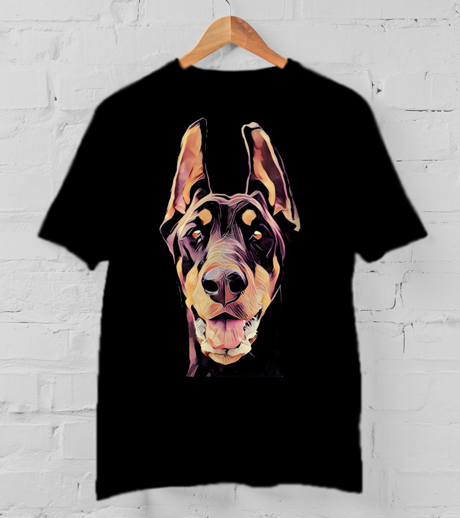 Doberman Pinscher Dobie Classic Dog T-Shirt