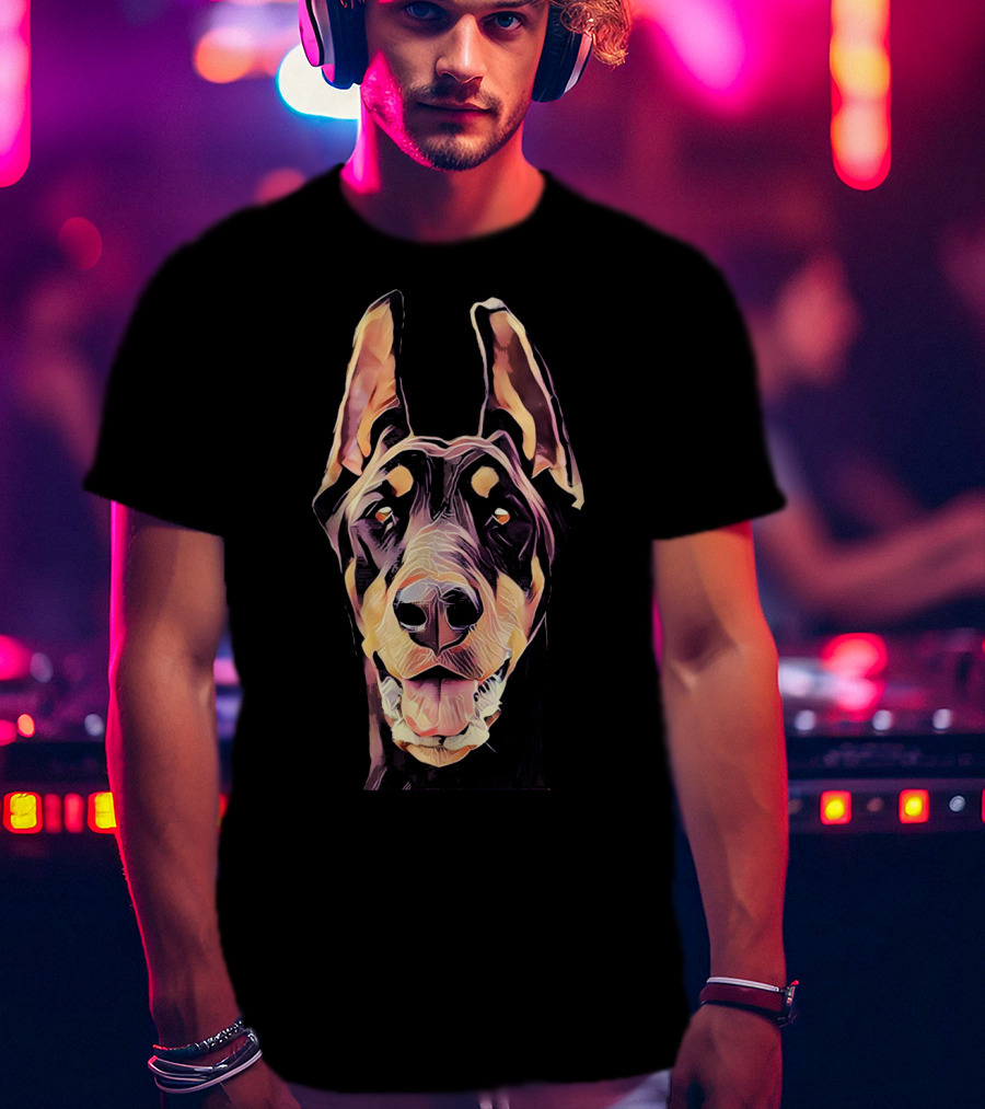 Doberman Pinscher Dobie Classic Dog T-Shirt