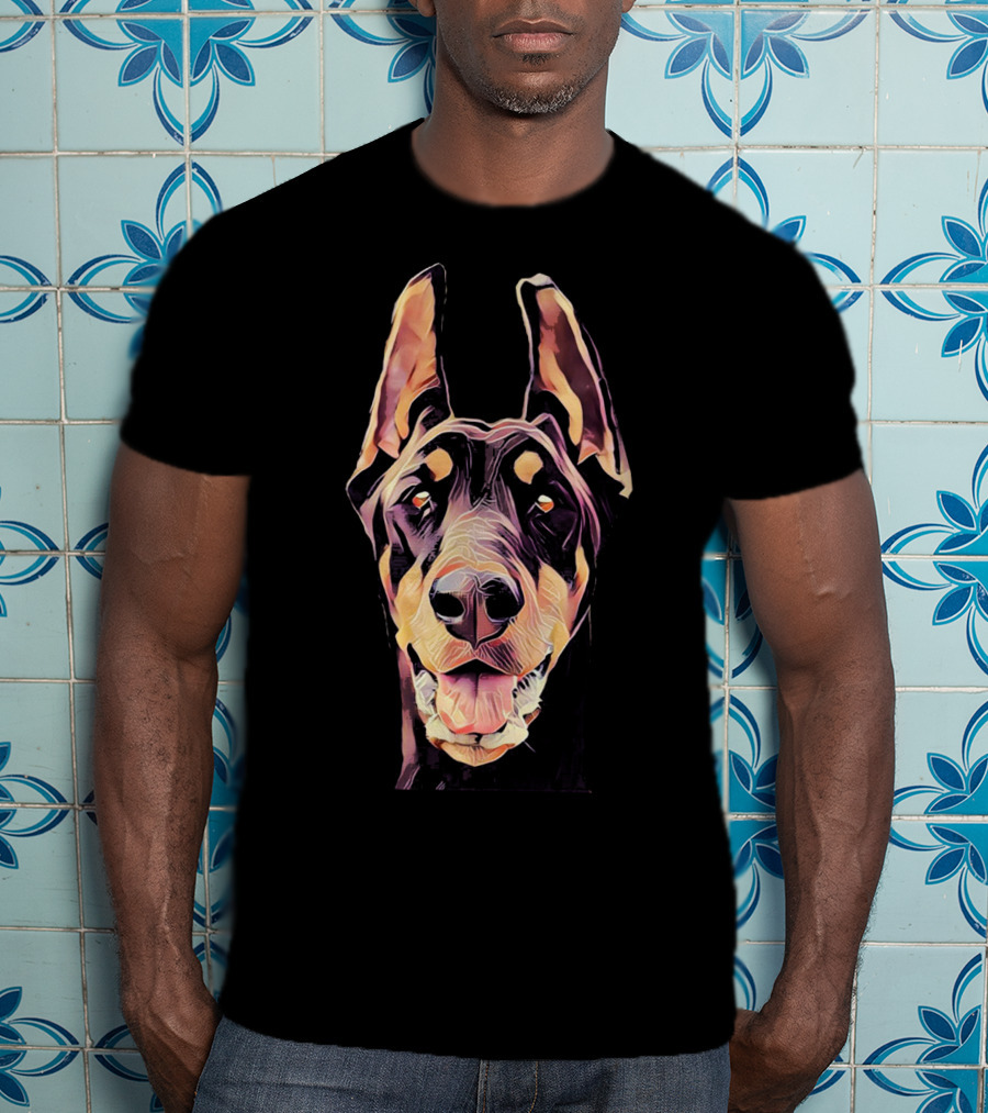 Doberman Pinscher Dobie Classic Dog T-Shirt