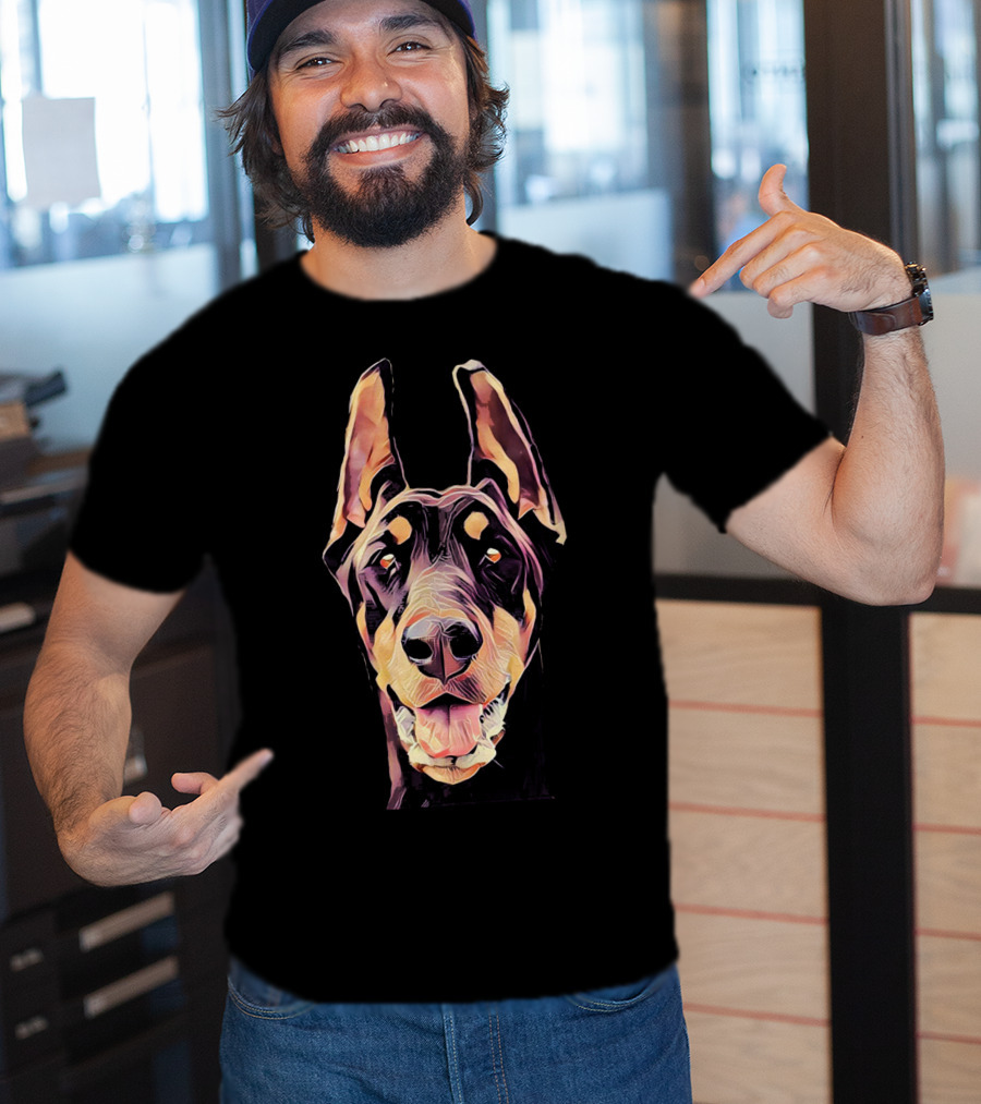 Doberman Pinscher Dobie Classic Dog T-Shirt