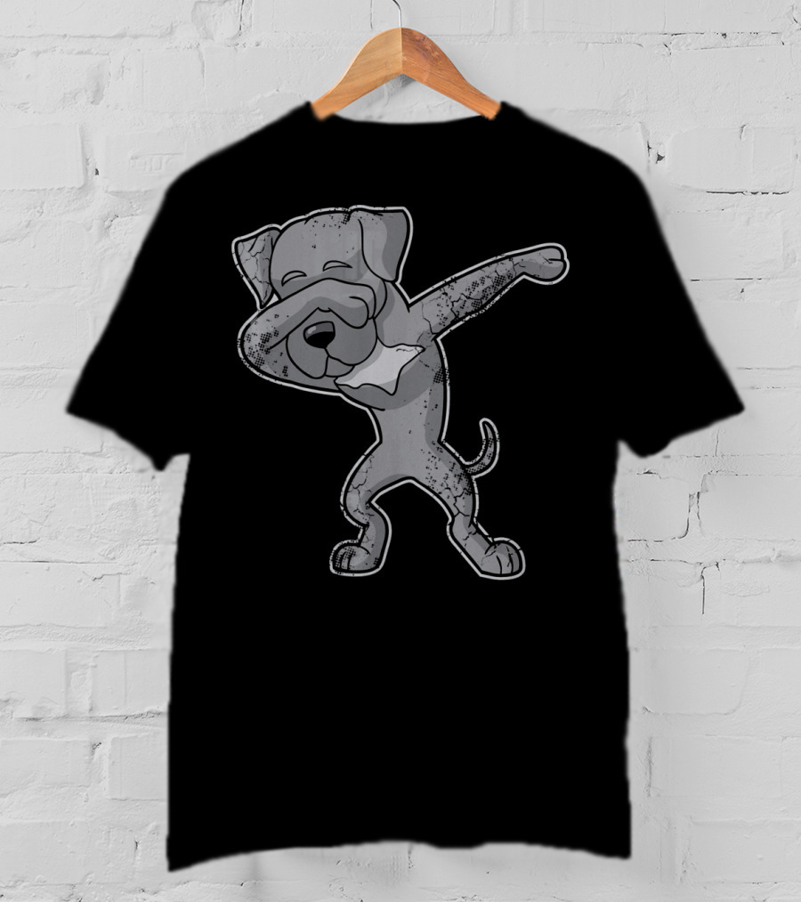 Great Dane Dog Dabbing Pose T-Shirt