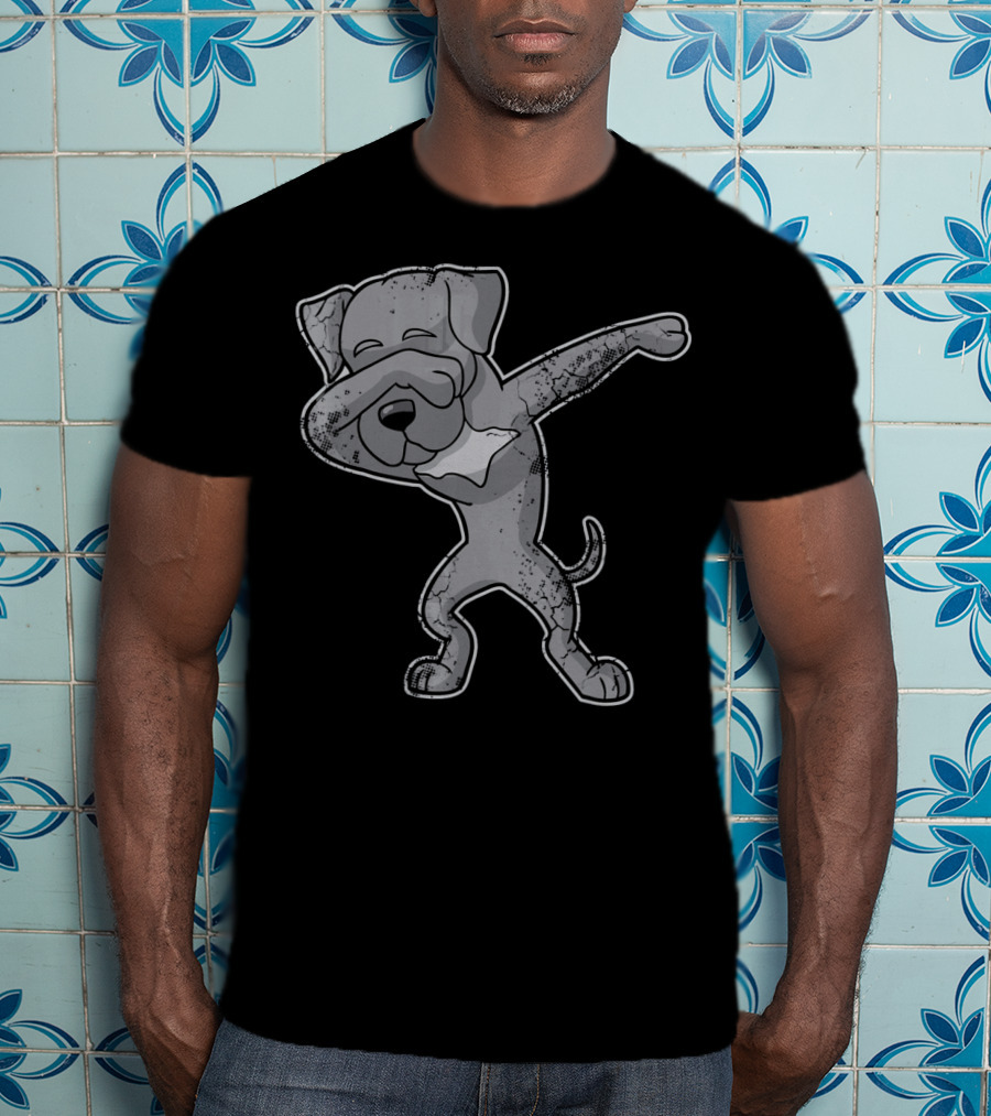 Great Dane Dog Dabbing Pose T-Shirt