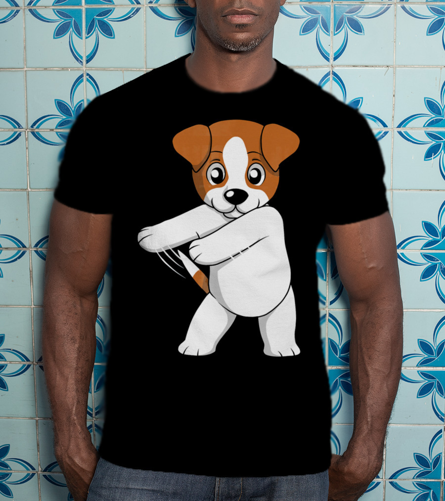 Jack Russell Terrier Dog Floss Dance Flossing T-Shirt