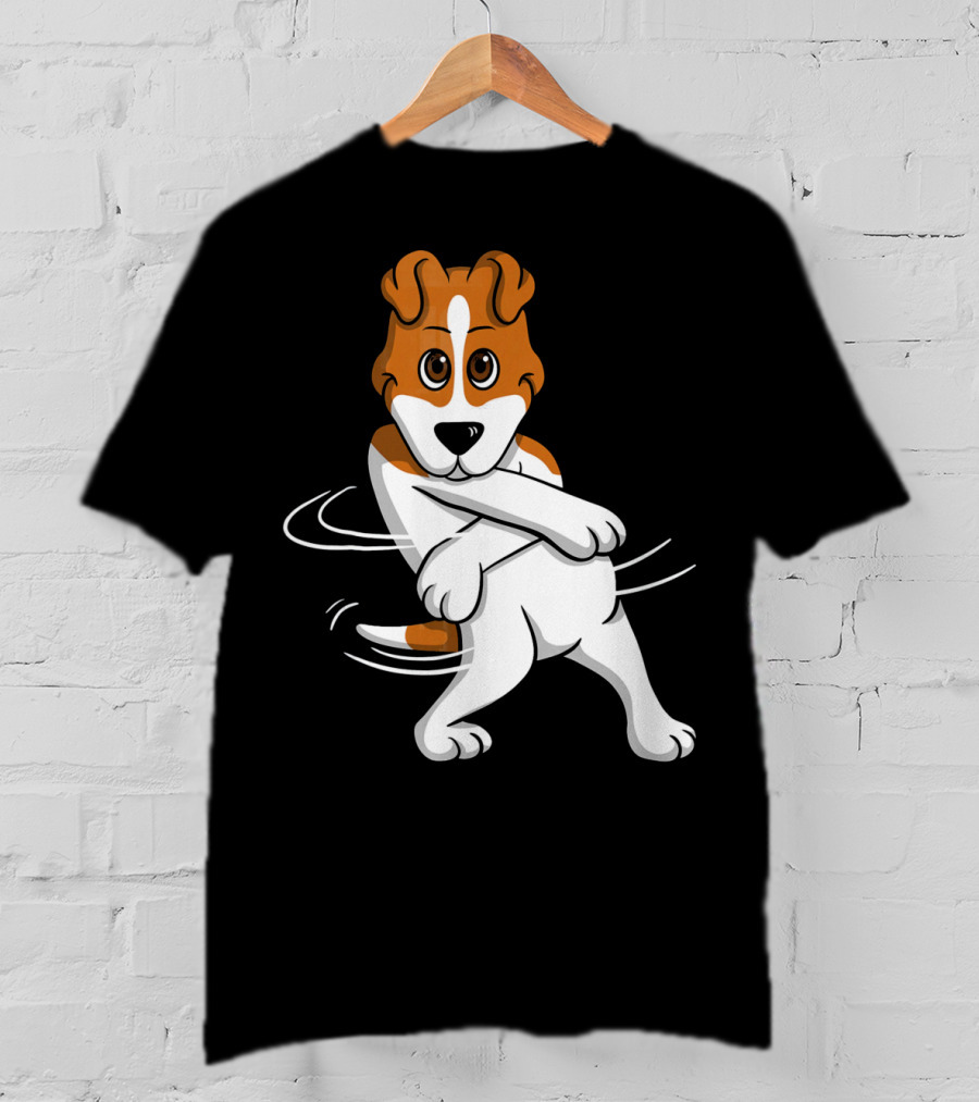 Jack Russell Terrier Dance Move Spin Trend T-Shirt