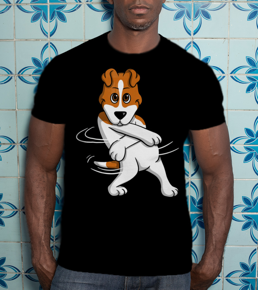Jack Russell Terrier Dance Move Spin Trend T-Shirt
