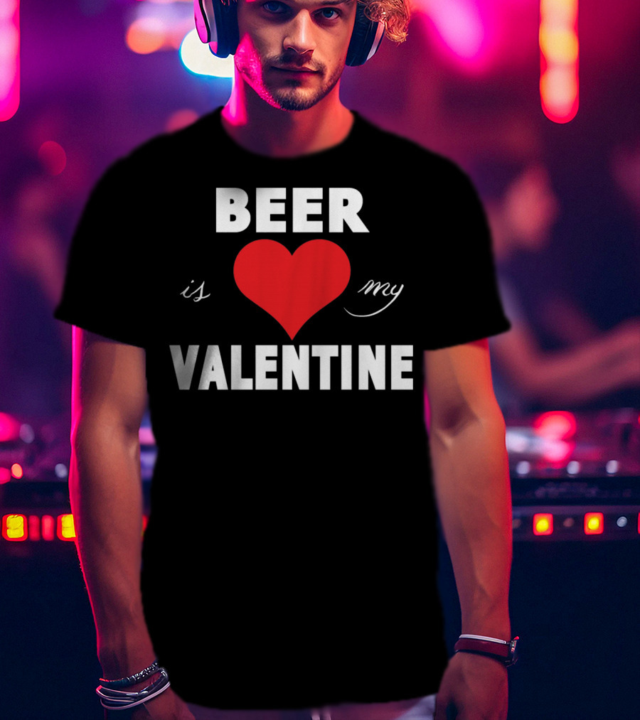 Beer Heart Is My Valentine T-Shirt