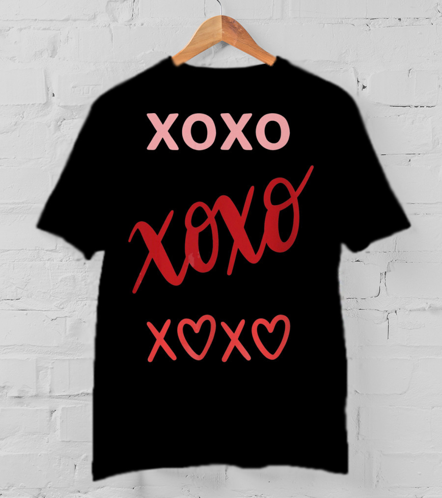 Cute Valentine XOXO Heart XOXO Valenti T-Shirt