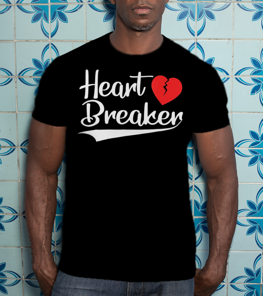 Heart Breaker Broken Heart Valentines Day T-Shirt