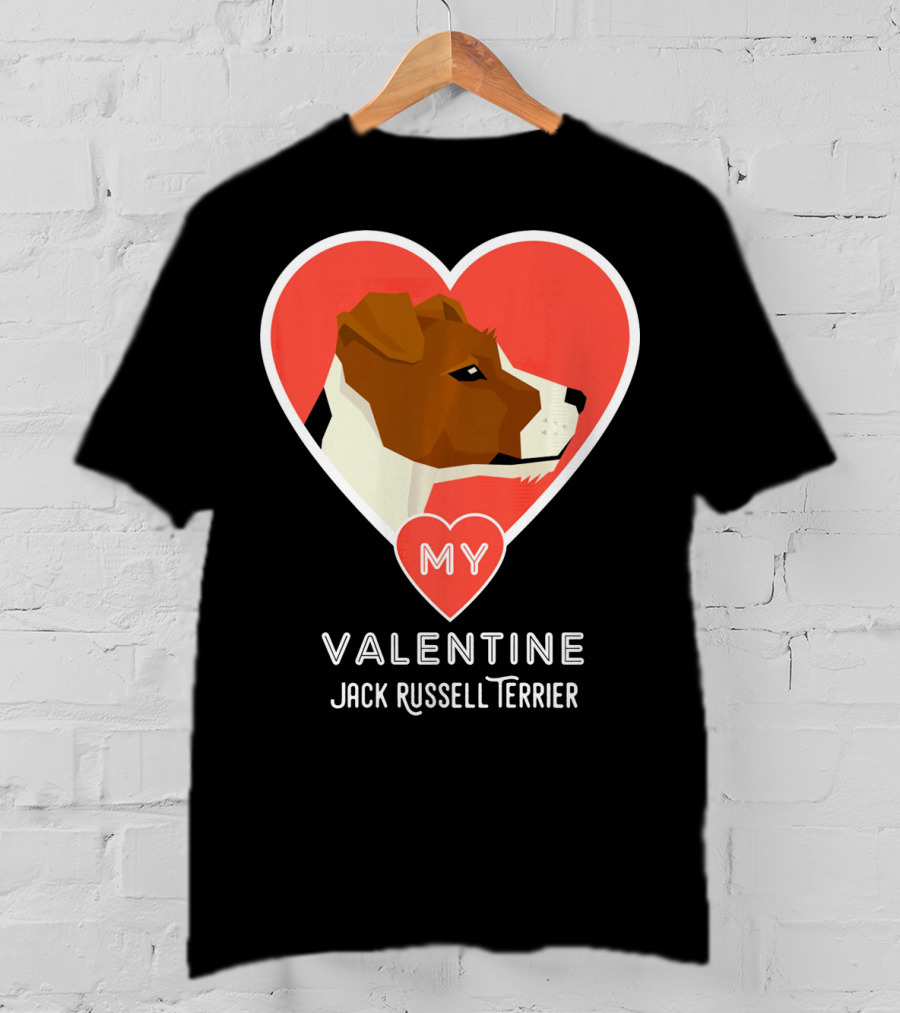 My Valentine Jack Russell Terrier T-Shirt