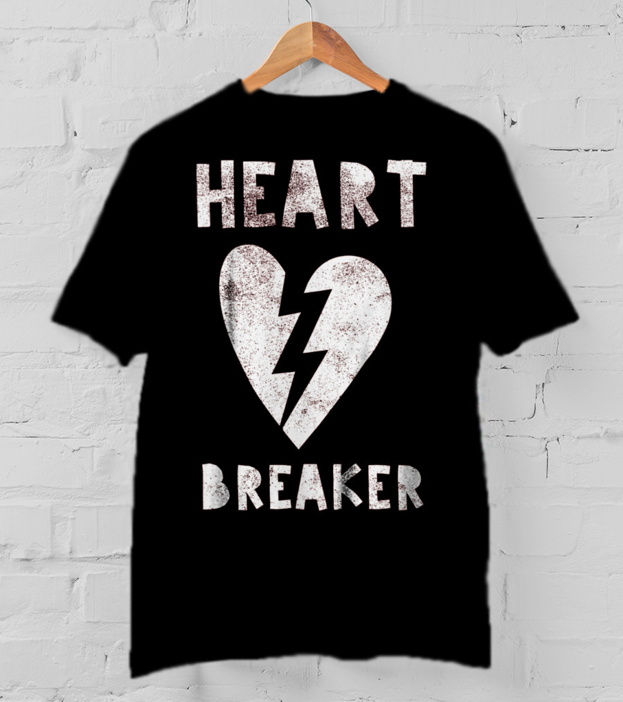 Kids Cute Heart Breaker Valentine Trendy T-Shirt