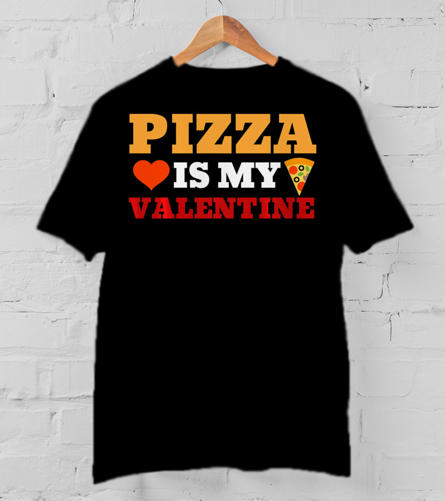 Pizza Heart Is My Slice Valentine T-Shirt