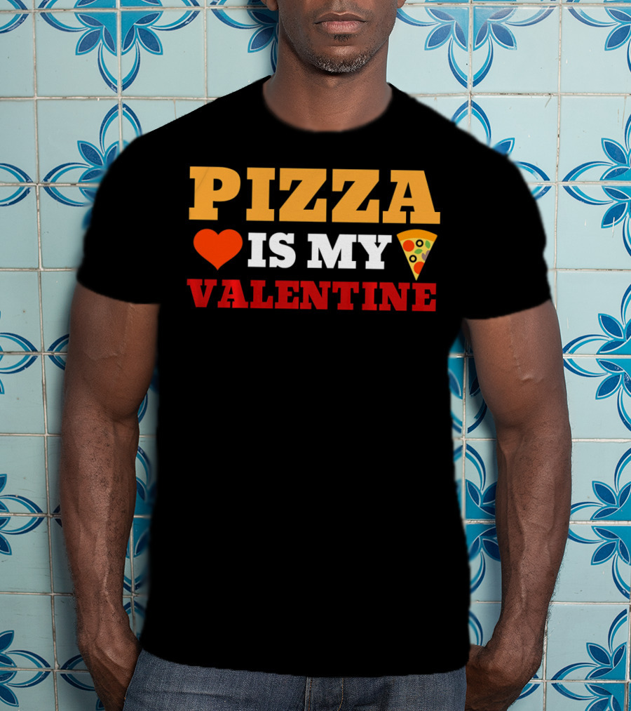 Pizza Heart Is My Slice Valentine T-Shirt