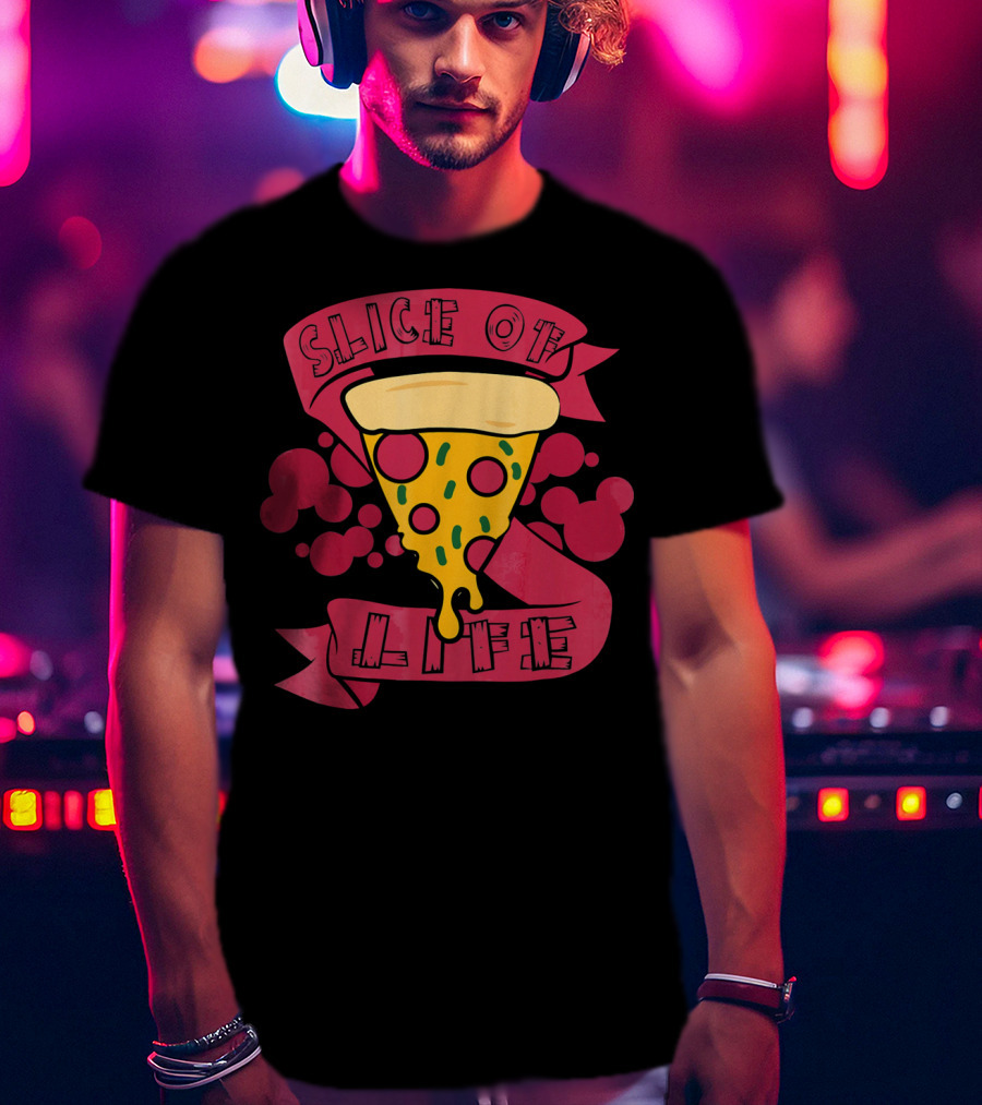 Slice Of Life Pizza Valentine's T-Shirt