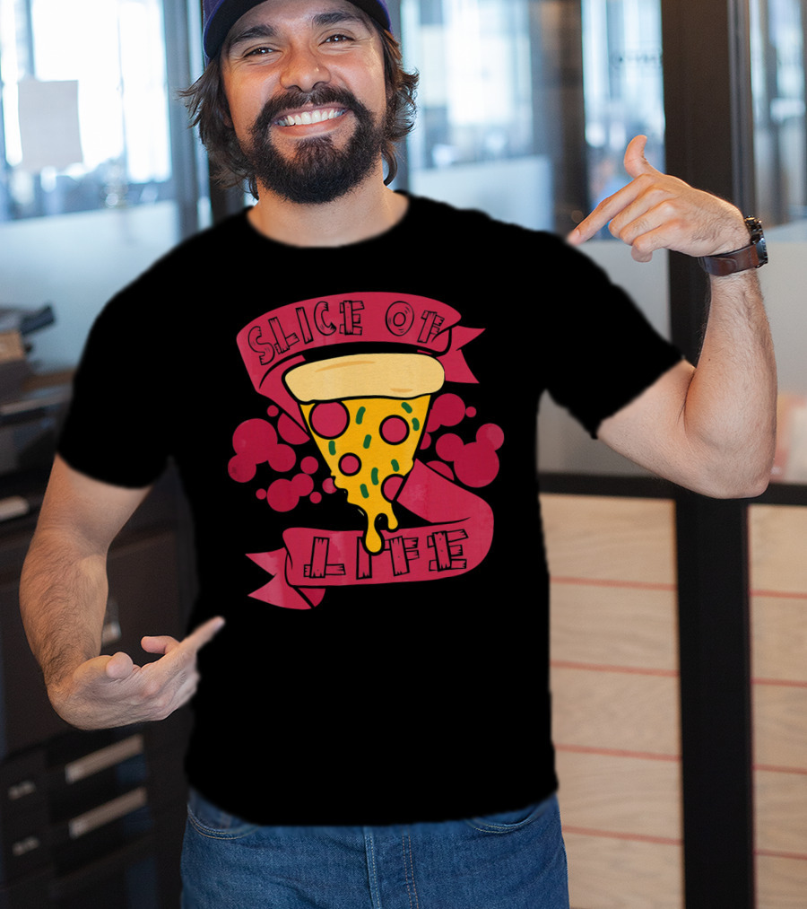 Slice Of Life Pizza Valentine's T-Shirt