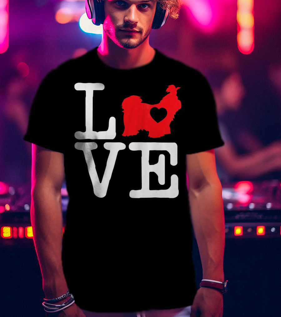 LOVE Shih Tzu Valentine's Day Rottie T-Shirt