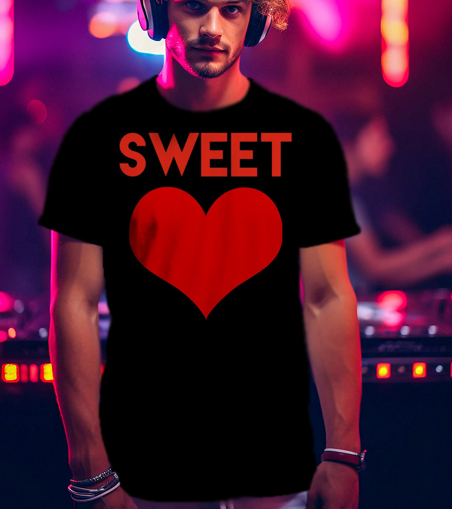 Sweet Heart Cute Funny Valentines Day Love T-Shirt