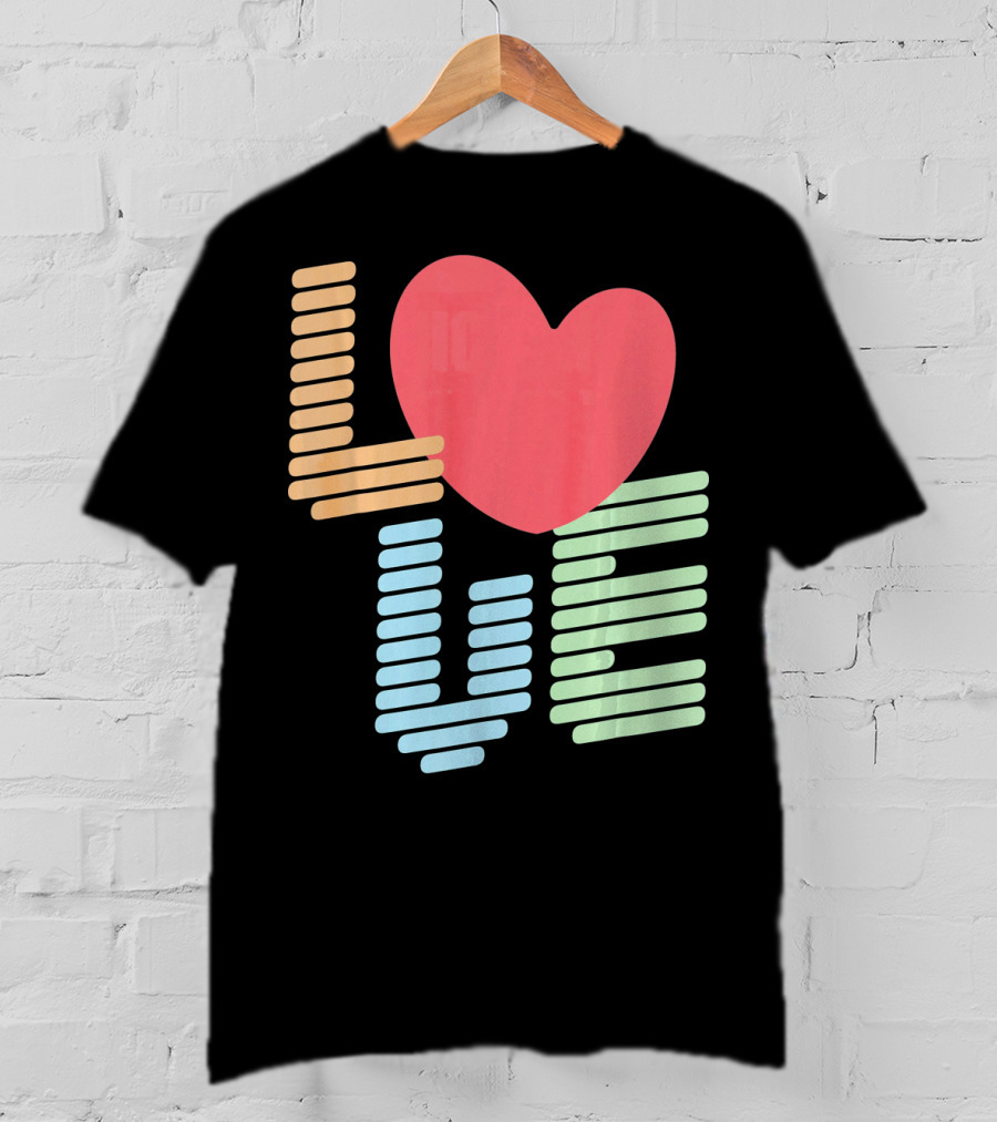 Love Heart Valentine T-Shirt