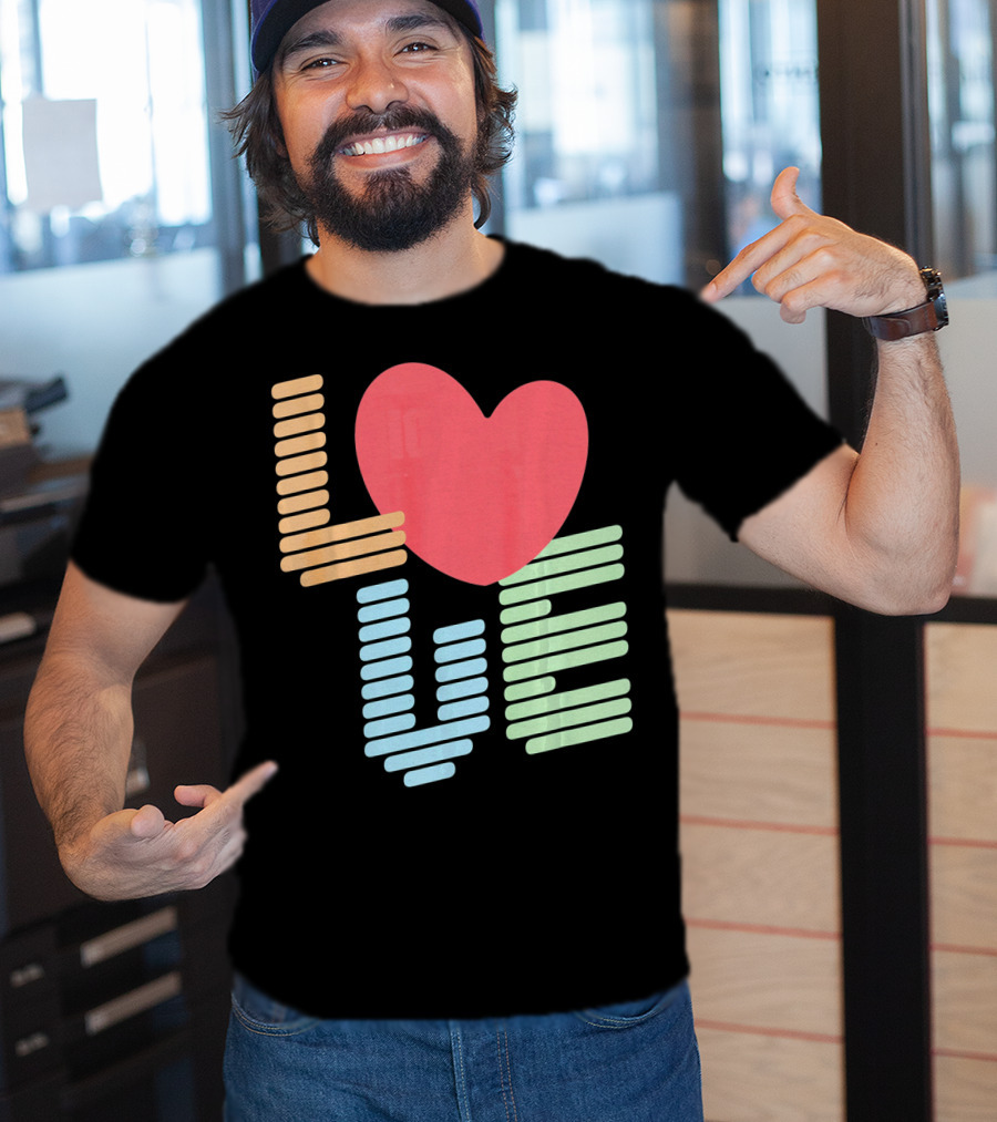 Love Heart Valentine T-Shirt