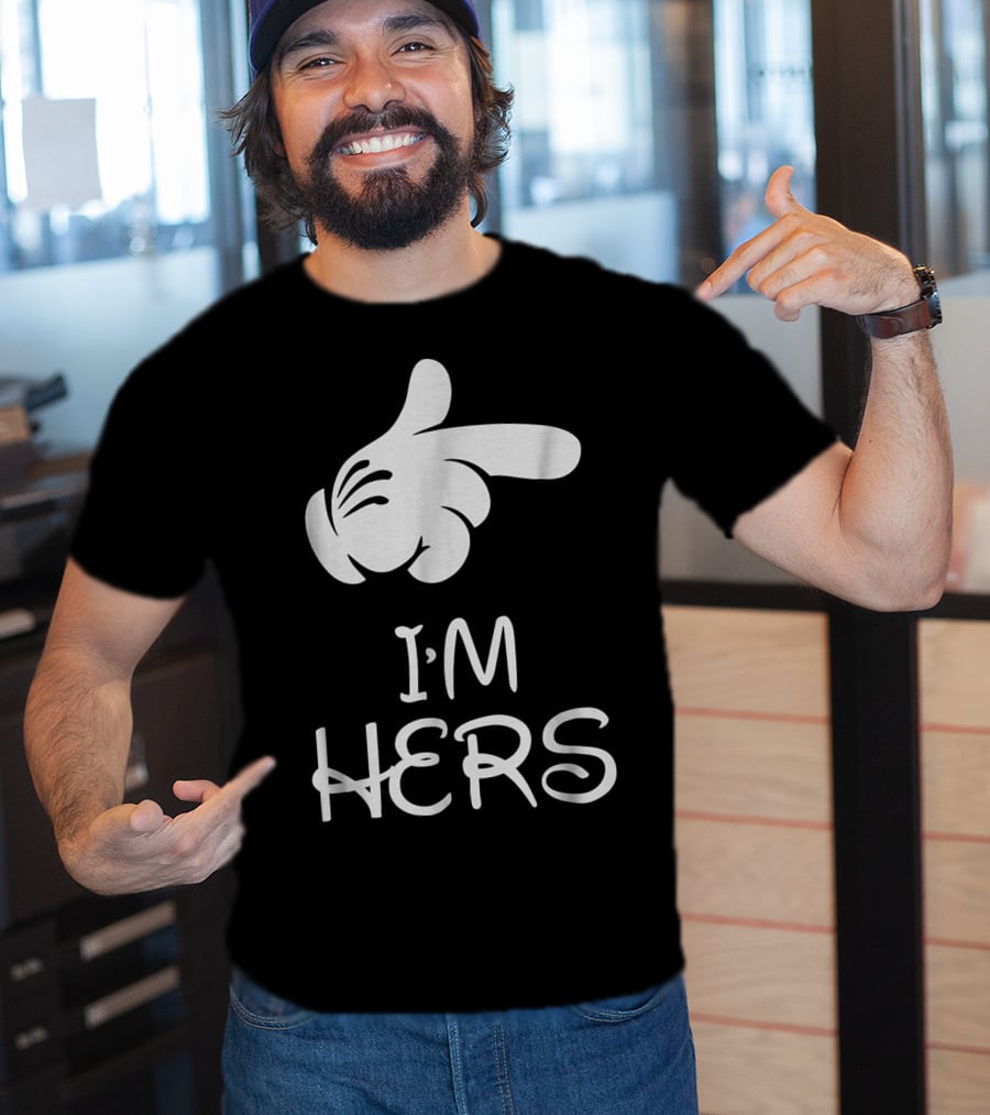 I'm Hers Funny Couple Valentine's Day Mens T-Shirt