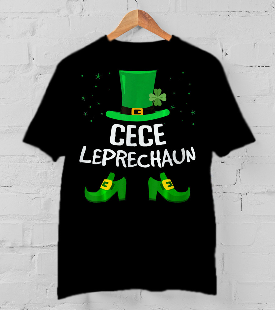 CeCe Leprechaun Hat And Shoes Saint Patricks T-Shirt
