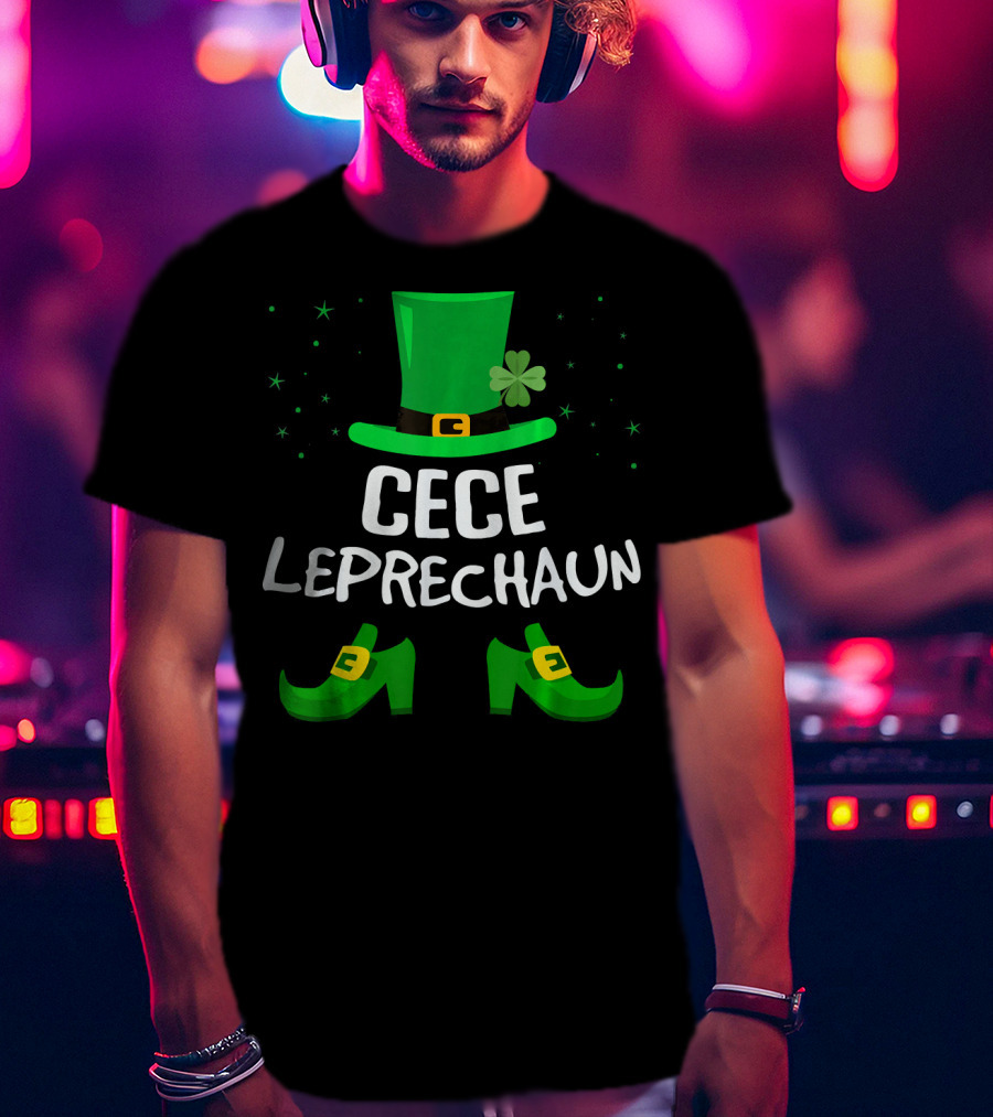 CeCe Leprechaun Hat And Shoes Saint Patricks T-Shirt