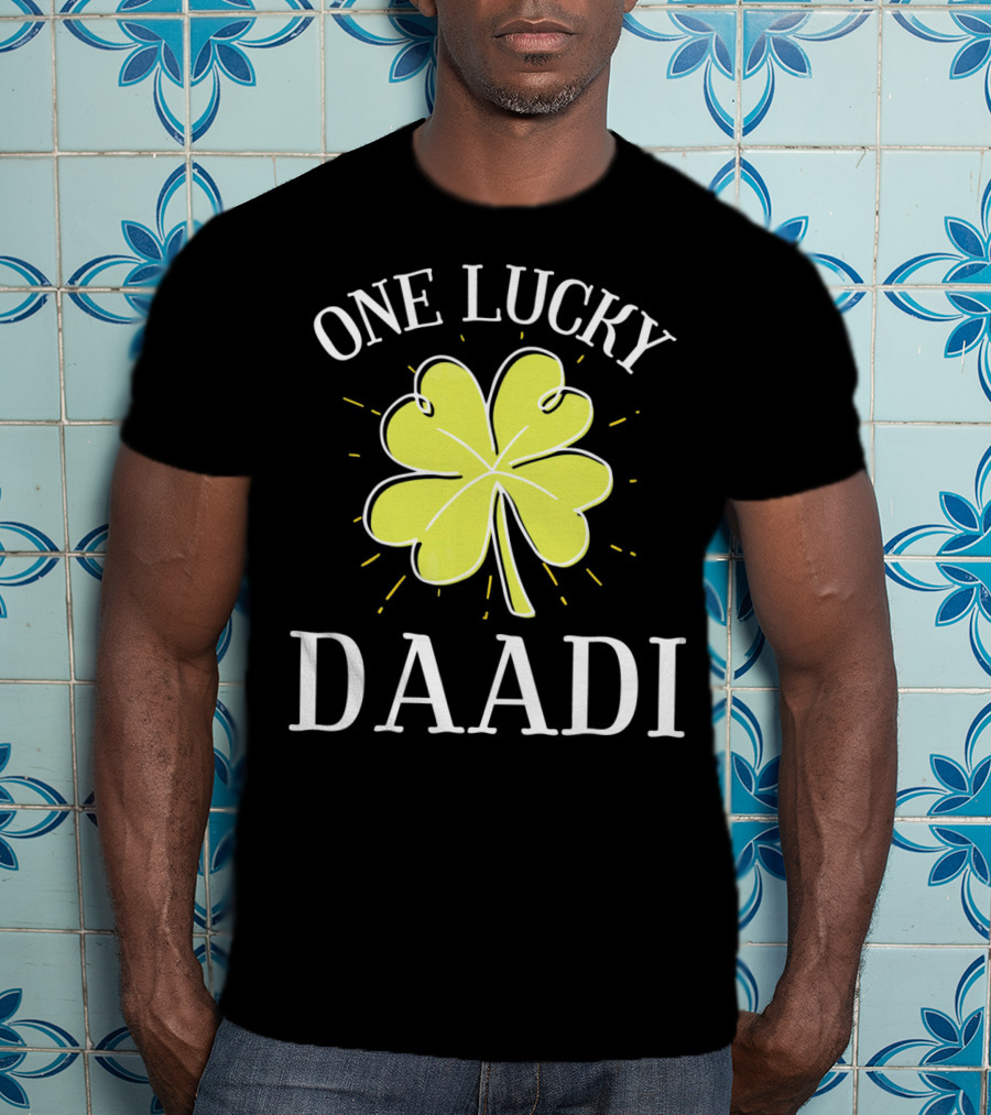 One Lucky Daadi Shamrock St. Patricks T-Shirt