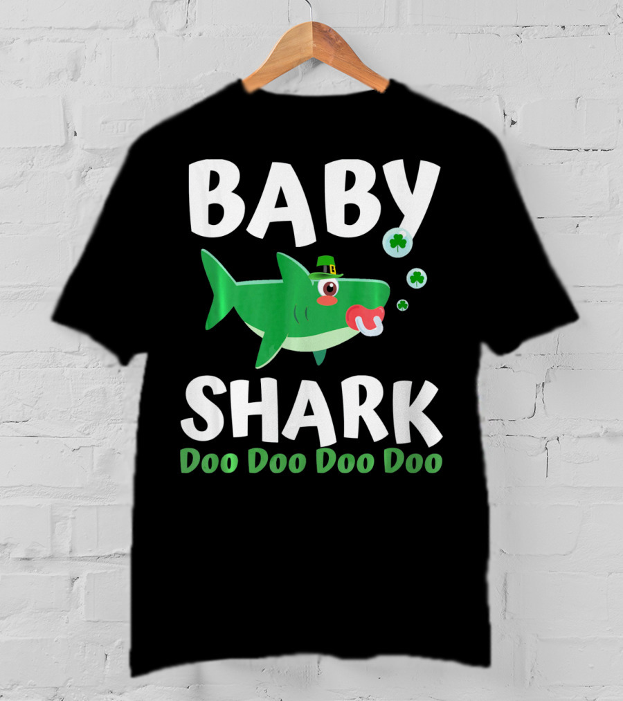 Baby Shark Doo Doo Doo Doo Irish T-Shirt