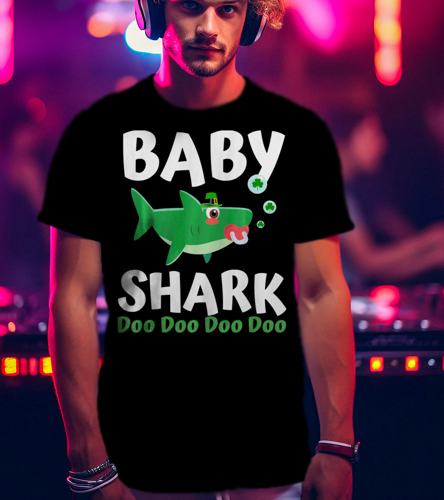 Baby Shark Doo Doo Doo Doo Irish T-Shirt