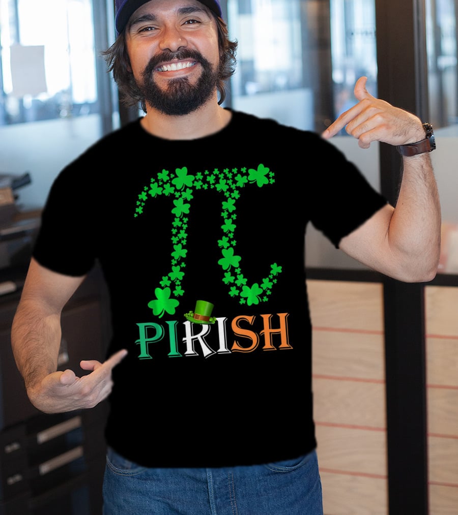 Pirish Pi Shamrock St. Patrick's Day T-Shirt
