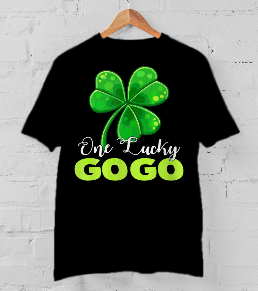 One Lucky Gogo Clover T-Shirt