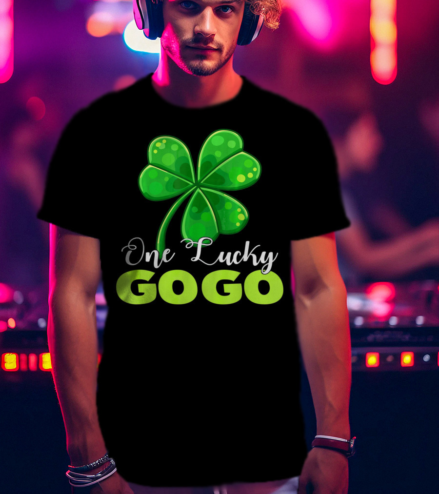 One Lucky Gogo Clover T-Shirt