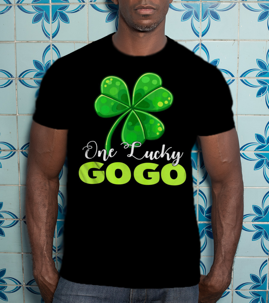 One Lucky Gogo Clover T-Shirt