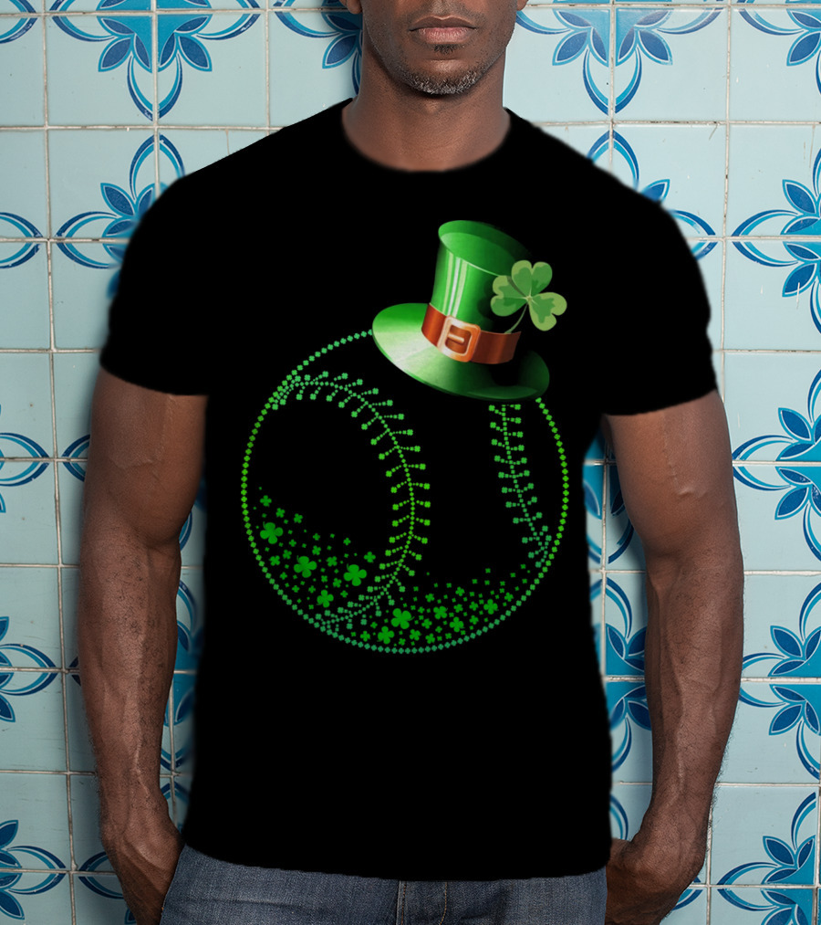 Saint Patricks Day Irish Shamrock Baseball Hat T-Shirt